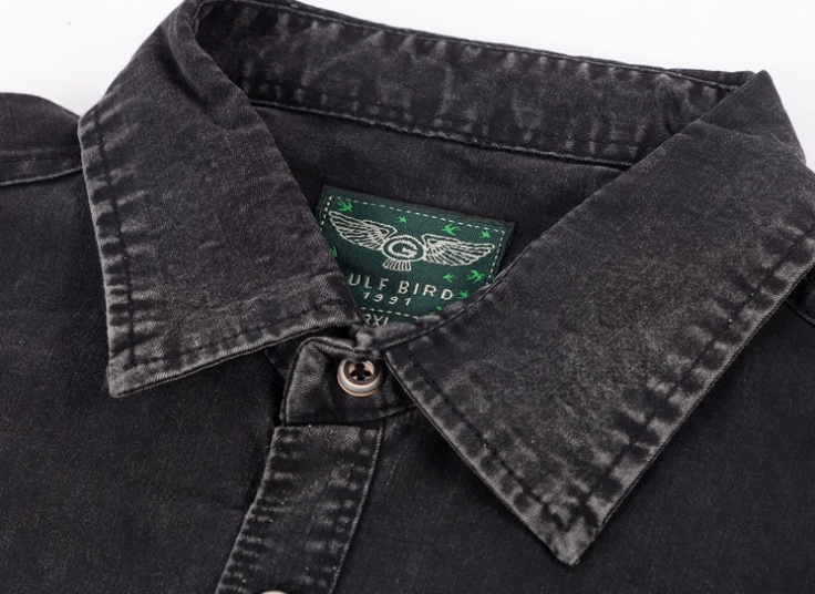 پیراهن جین آستین کوتاه GULF BIRD