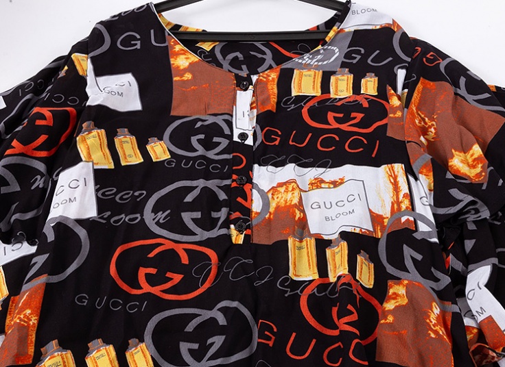 پیراهن ساحلی آستین کلوش