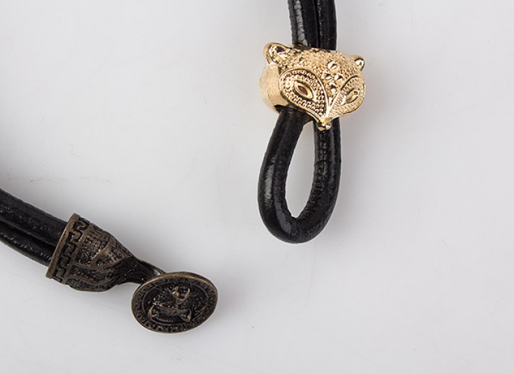 دستبند چرم دوبل