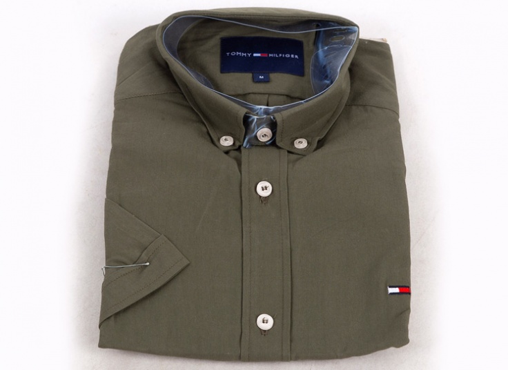 پیراهن آستین کوتاه مردانه Tommy