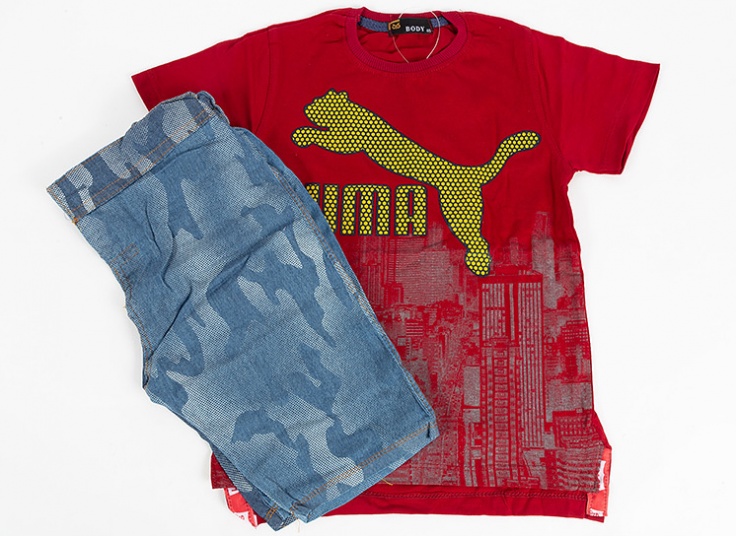 تیشرت و شلوارک بچگانه Puma