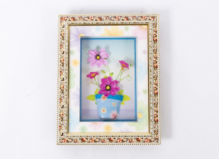 قاب دکوراتیو طرح گل