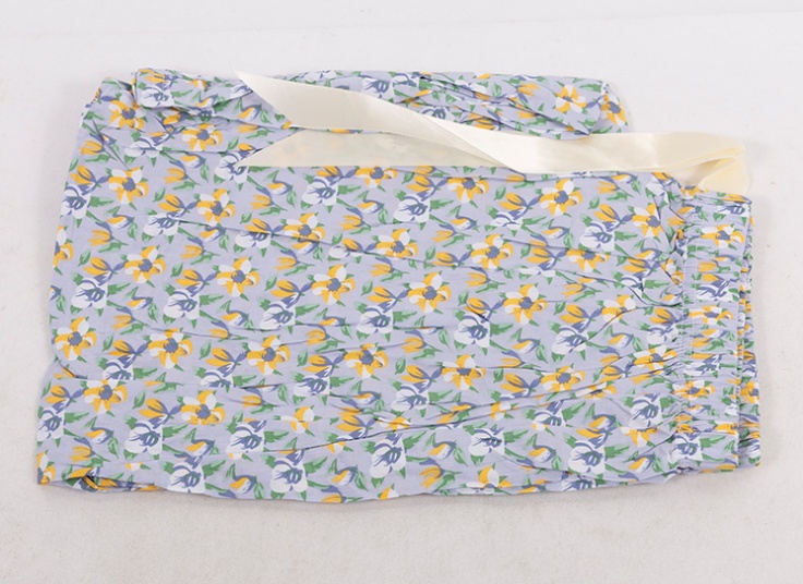 شلوار نخی گلدار PR