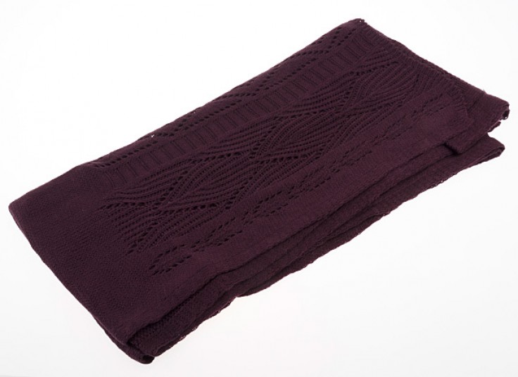 شال بافت زمستانی Knitted Rhombus