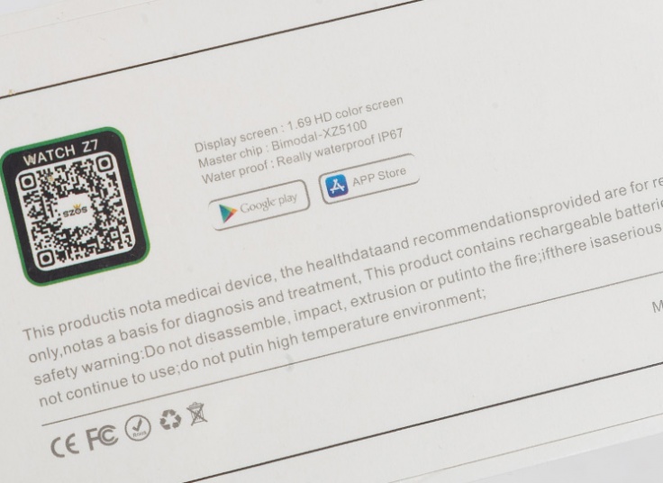 ساعت هوشمند Z7