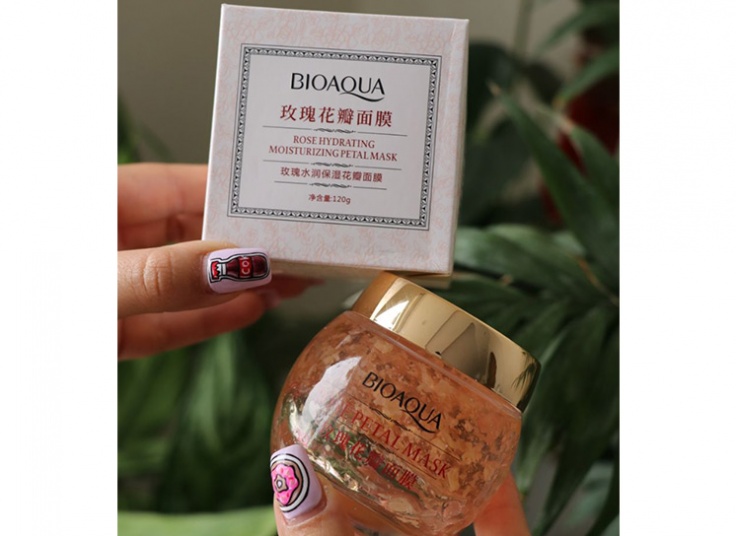 ماسک شب گل رز بیوآکوا BIOAQUA