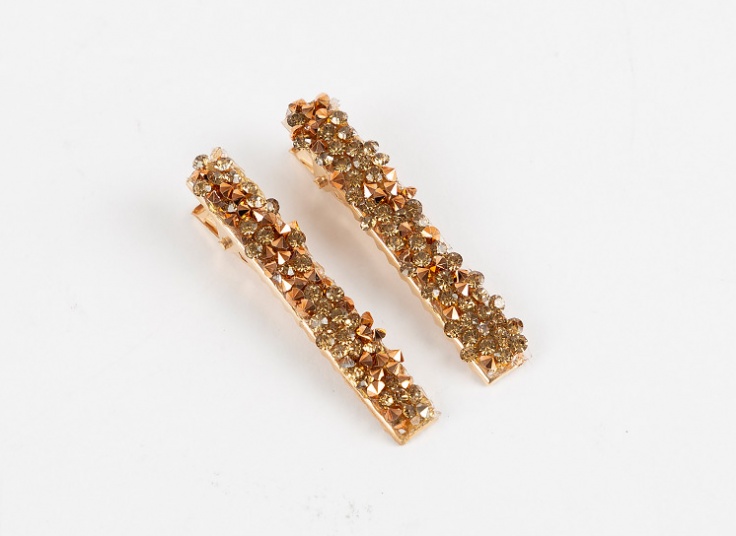 بسته دو عددی گیره مو کریستالی