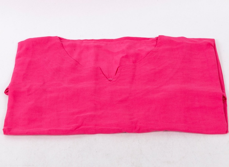 تونیک سایز بزرگ زنانه یقه کوبایی