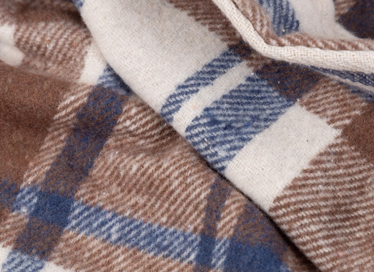 کفتان پشمی چهارخانه زنانه