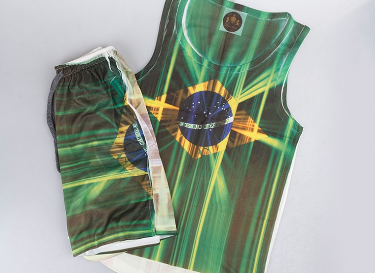 ست رکابی و شلوارک مردانه kian ersi