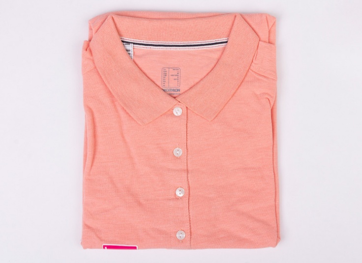 پولوشرت آستین کوتاه زنانه Decathlon