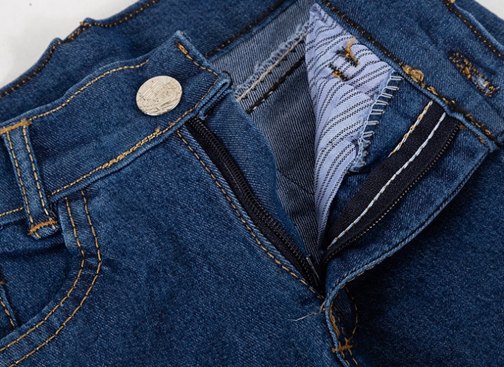 شلوار جین دخترانه گلدوزی