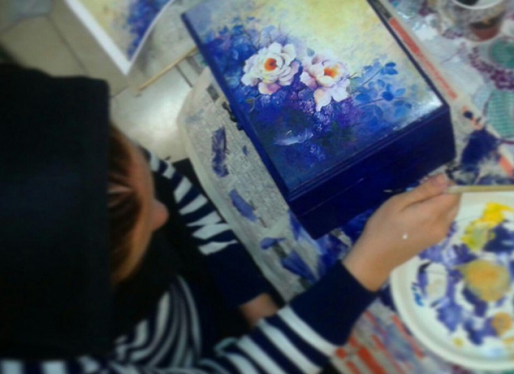 آموزش پتینه در مجتمع فرهنگی آموزشی مهر