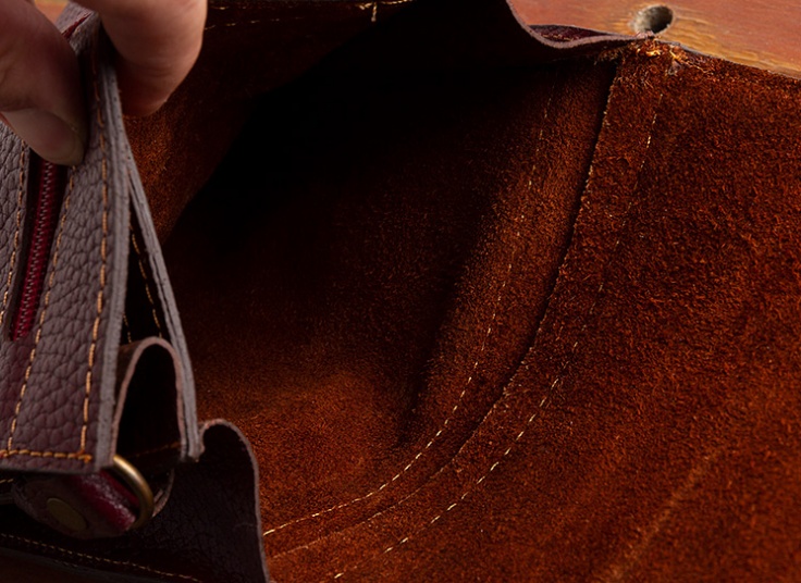 کیف دوشی چرم طبیعی