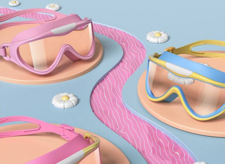 عینک شنا بچگانه youyou