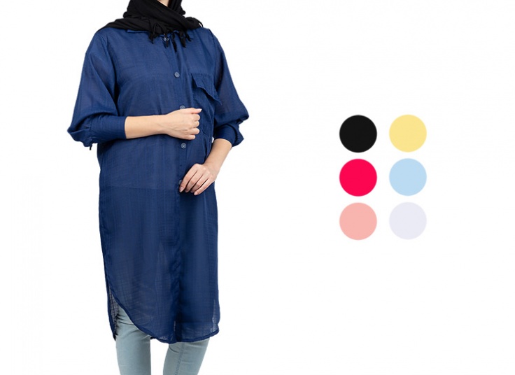 مانتو حریر زنانه