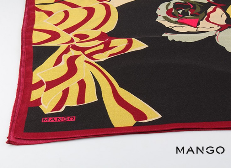 روسری پاییزه MANGO مدل aspect