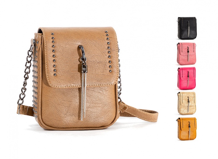 کیف دوشی زنانه پرچی