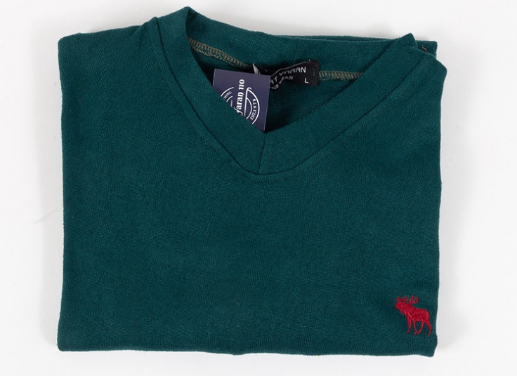 بلوز بافت مردانه طرح Abercrombie