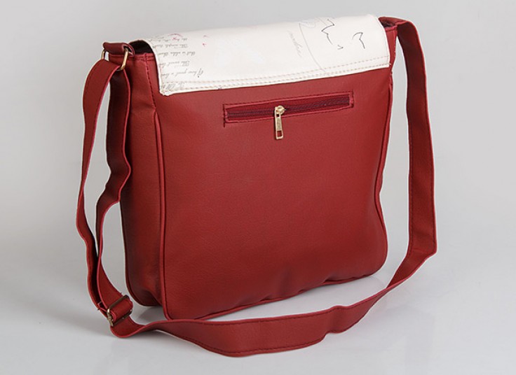 کیف کج چاپ دار