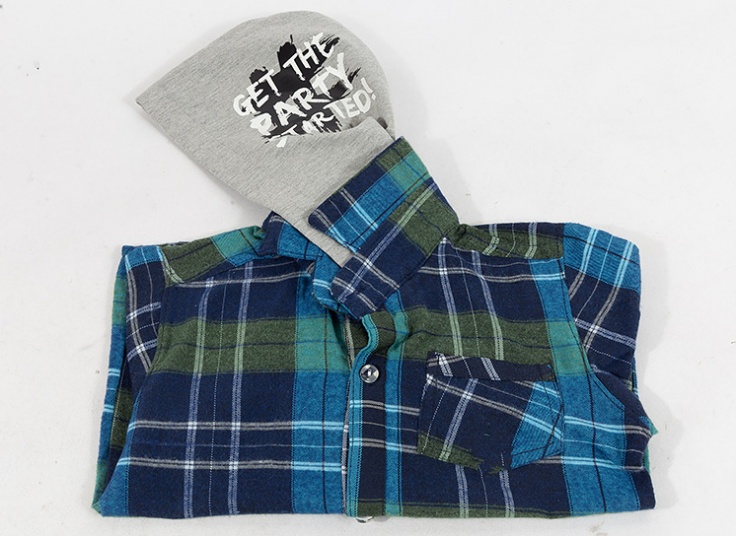 پیراهن کلاهدار پسرانه Monarch