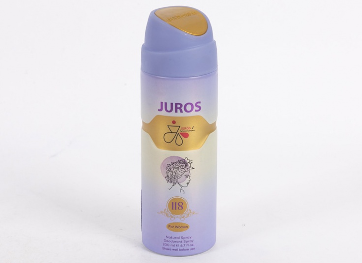 اسپری خوشبوکننده بدن JUROS
