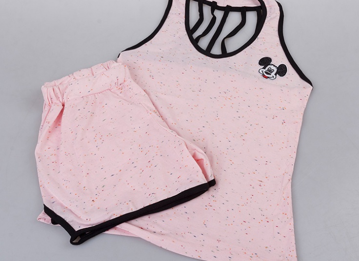 ست تاپ و شورتک زنانه Mickey Mouse