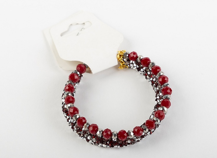 دستبند طرح کریستال