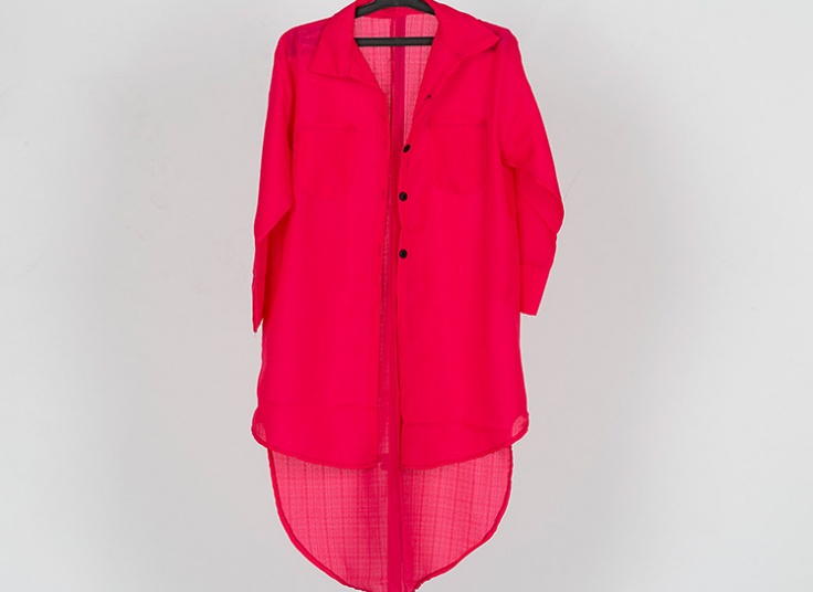 مانتو پشت بلند تابستانه