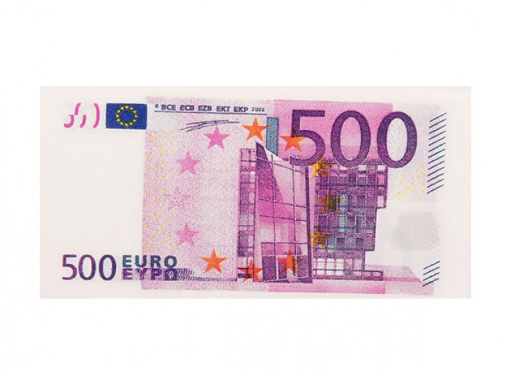 دستمال سفره طرح اسکناس