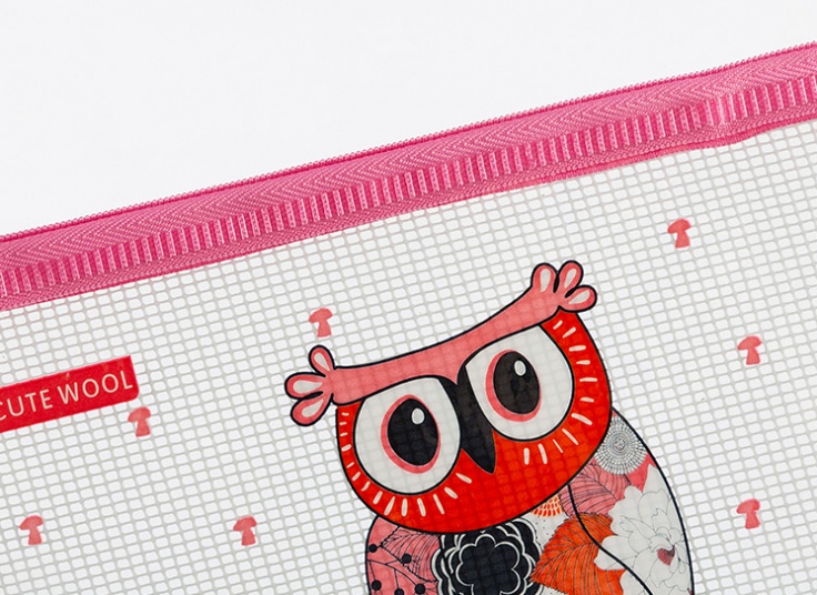 پوشه زیپ دار طرح فانتزی