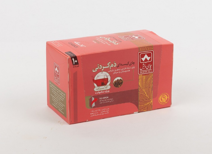 انواع چای سیاه کیسه ای دبش