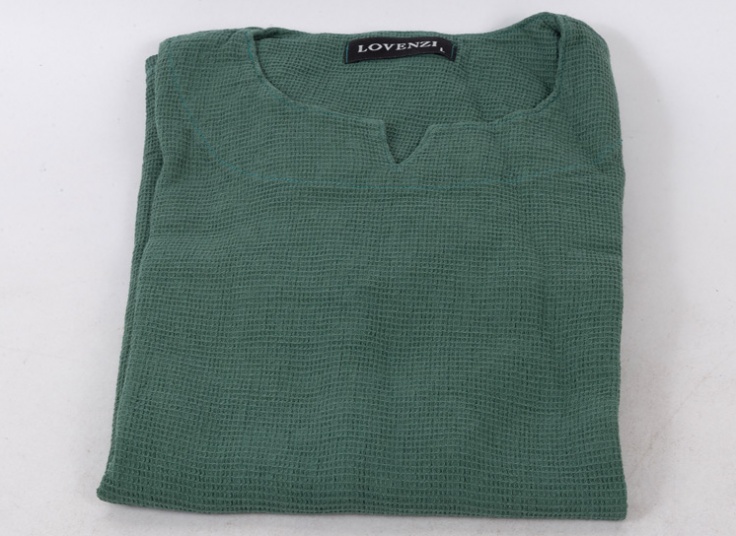 بلوز آستین بلند یقه کوبایی Lovenzi