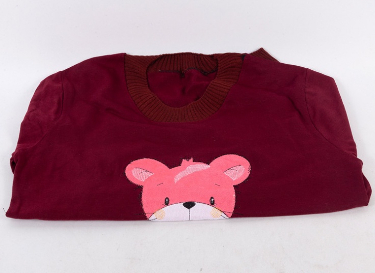 بلوز آستین بلند تکه دوزی