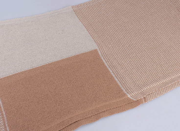 شال بافت زمستانی dichromatic