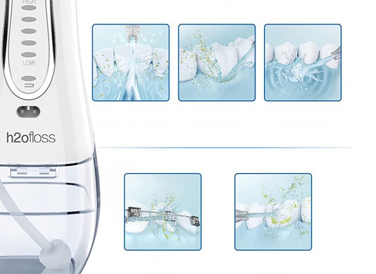 واتر جت شستشوی دهان و دندان h2ofloss