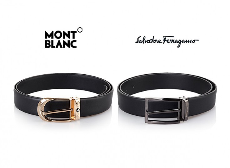 کمربند مردانه طرح Montblanc