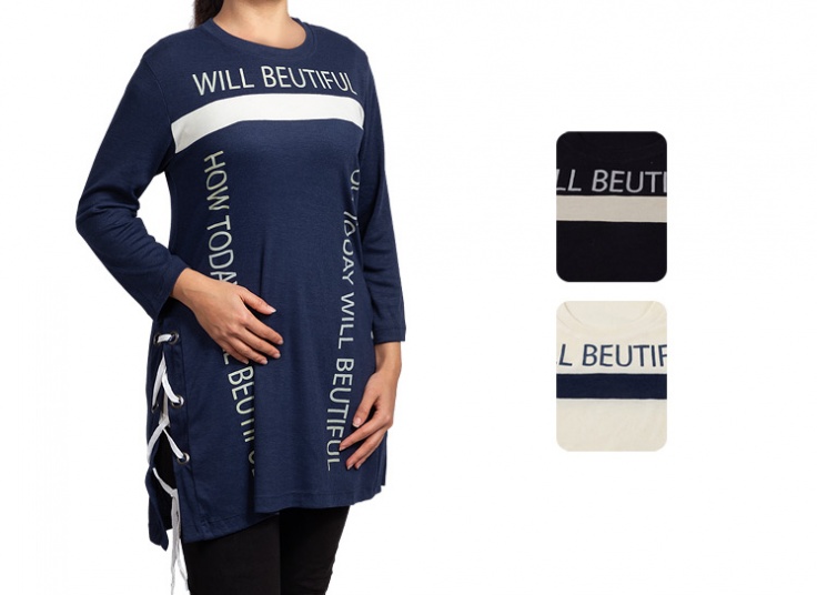 بلوز زنانه فانریپ چاپدار