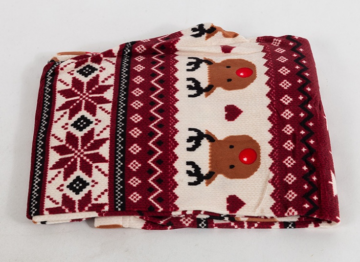 لگ مخمل طرح کریسمس