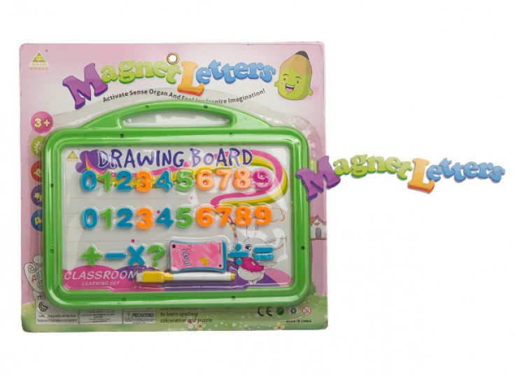 تخته وایت برد دو طرفه Magnet letters