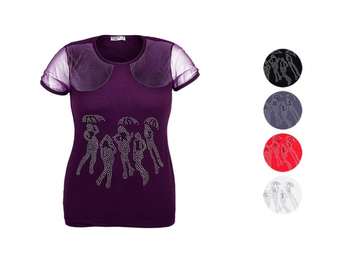 تیشرت آستین کوتاه زنانه Girls