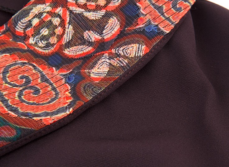 مانتو مجلسی یقه آرشال