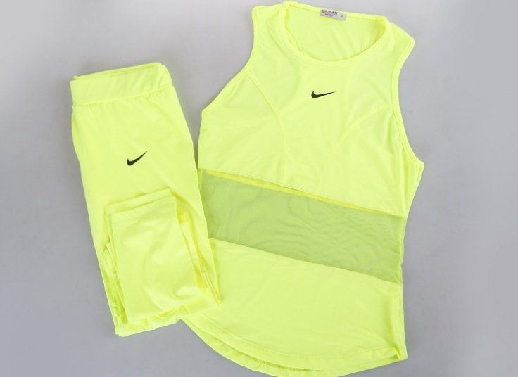 ست تاپ و شلوار توری دار NIKE