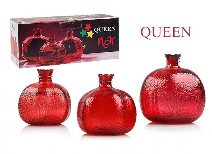 پکیج انار شیشه ای QUEEN