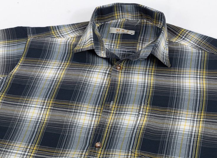 پیراهن مردانه چهار خانه M&J