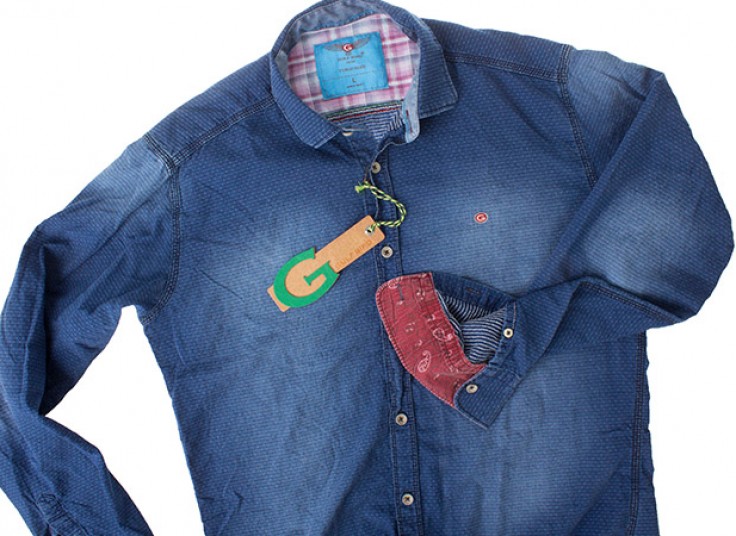 پیراهن مردانه طرح جین GulfBird