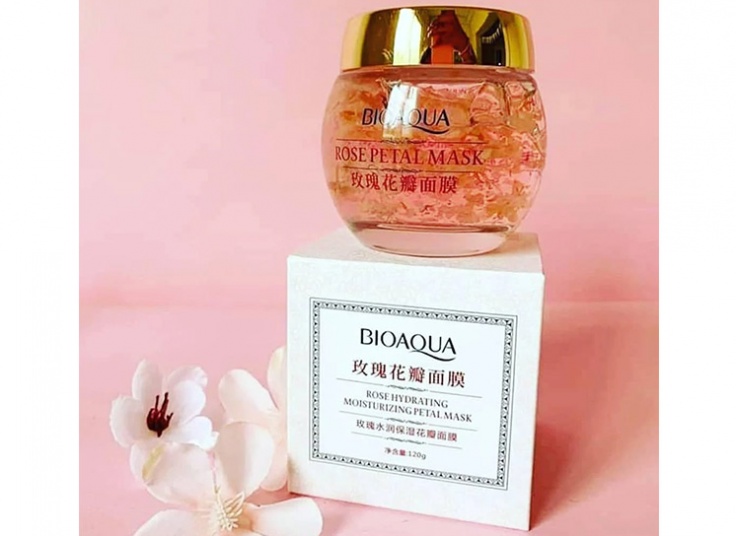 ماسک شب گل رز بیوآکوا BIOAQUA