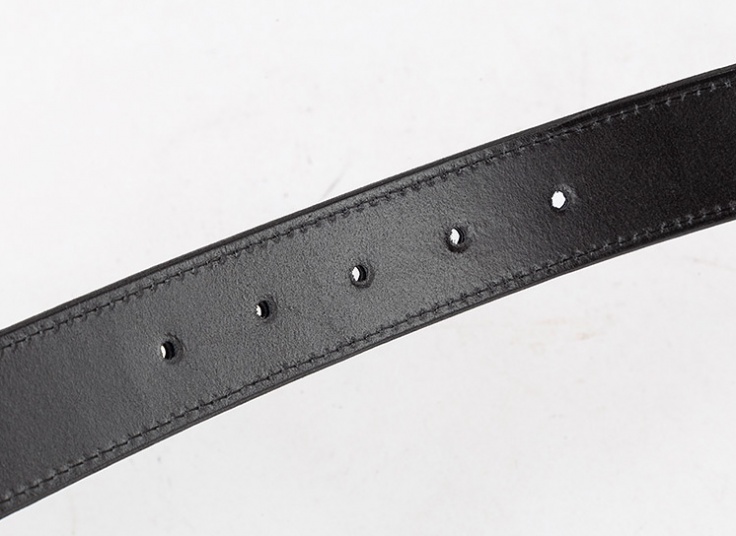 کمربند چرمی طرح حصیری مردانه