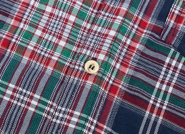 پیراهن چهارخانه مردانه Tiger