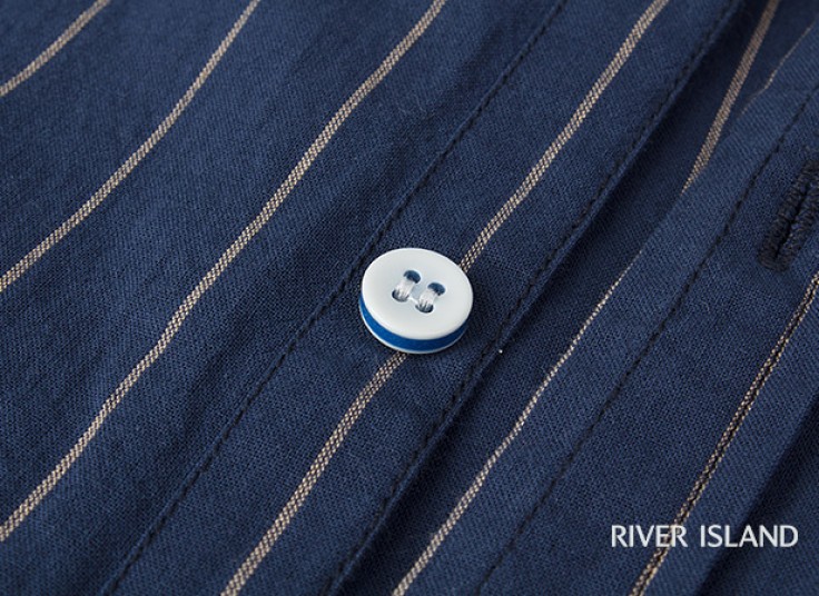 پیراهن سایز بزرگ River Island مدل Striped